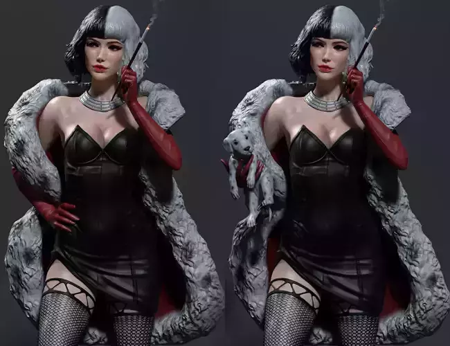 Cruella 3D Print 3D print model