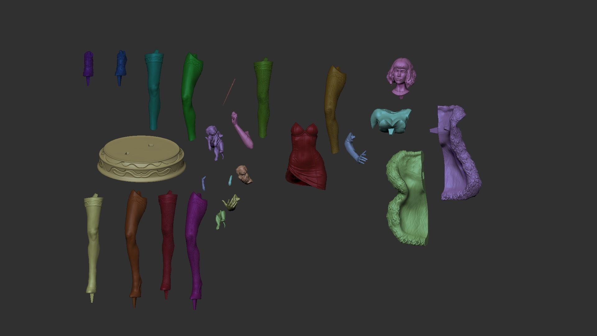 Cruella 3D Print 3D print model_9