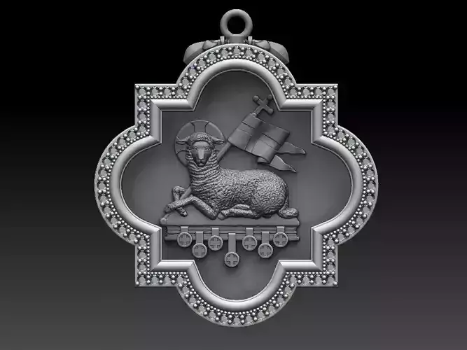 Agnus Dei Lamb Of God Heralds Reliquary - Arautos Relicario