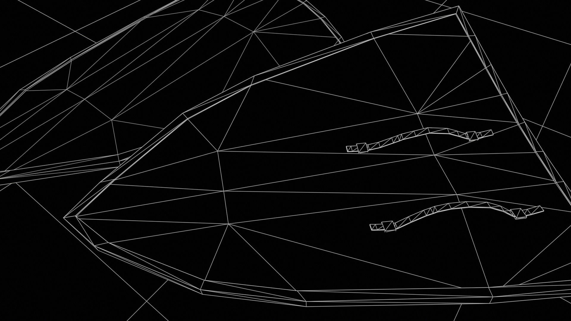 Medieval round shield with coat of arms 8 Low-poly 3D model_13