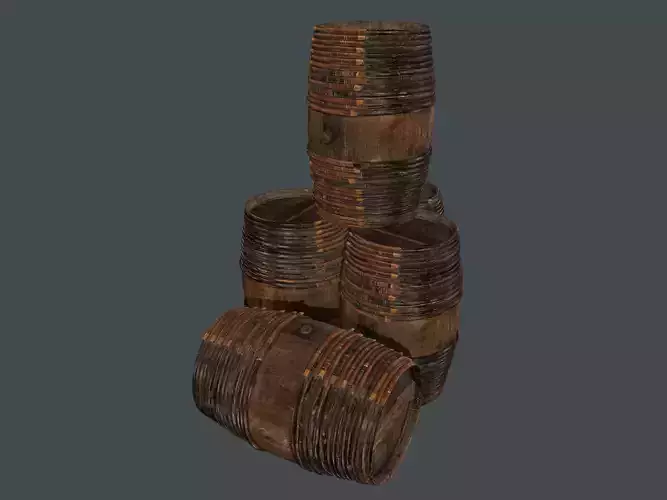 Wooden Barrel