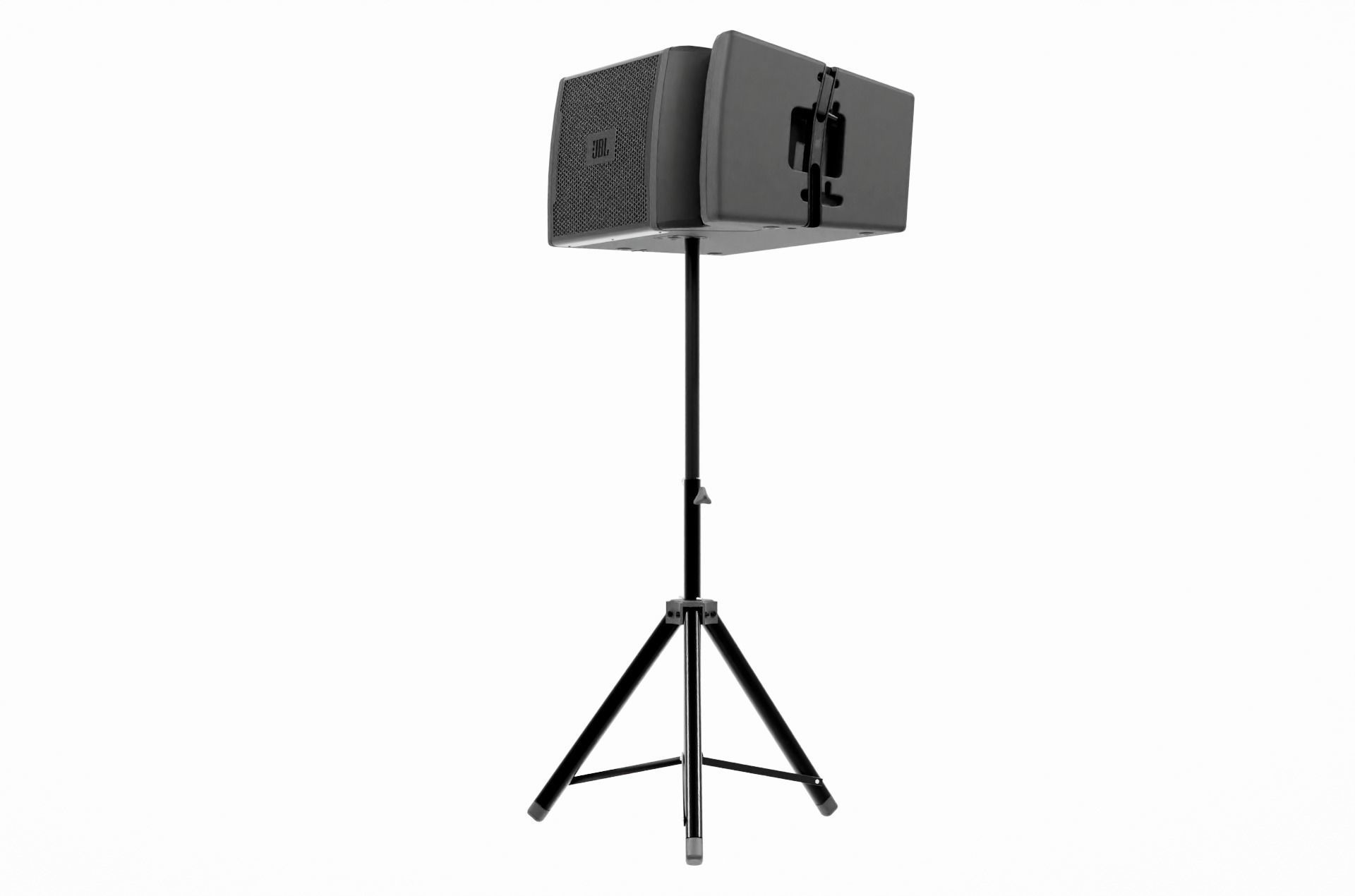 Speaker Professional 2 Black and White 3D model_2