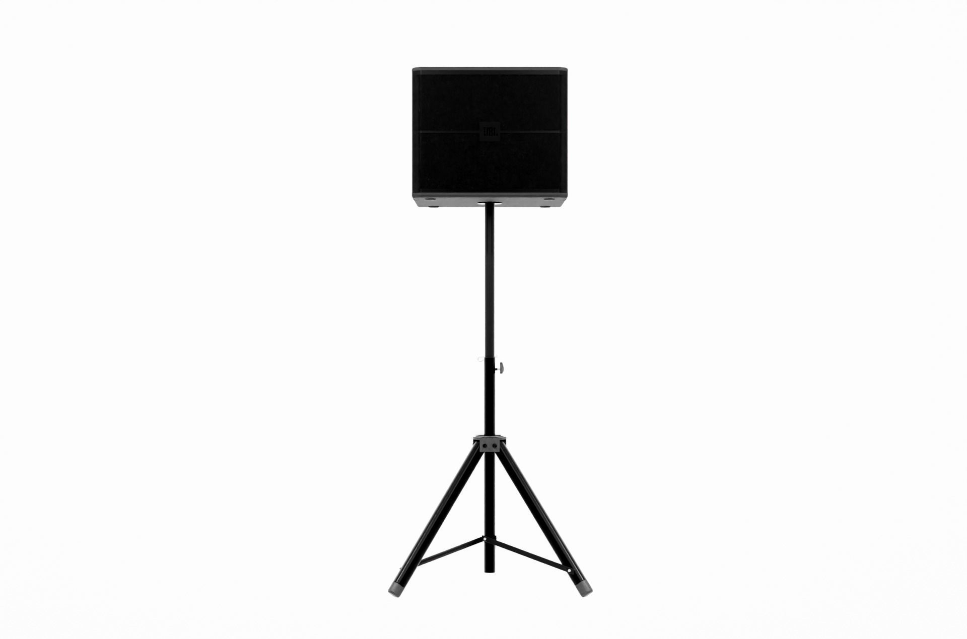 Speaker Professional 2 Black and White 3D model_5