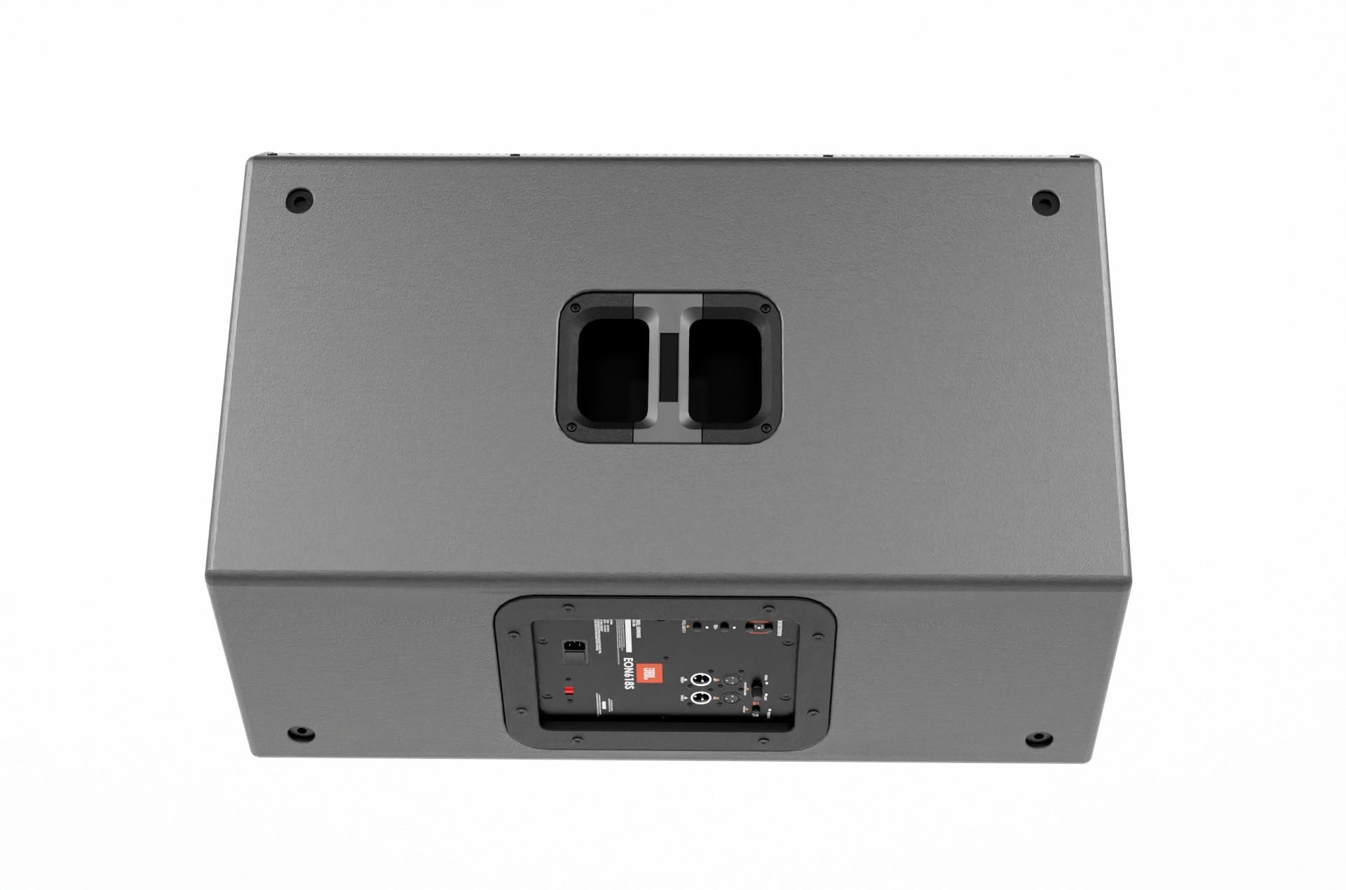 Speaker Professional 2 Black and White 3D model_36