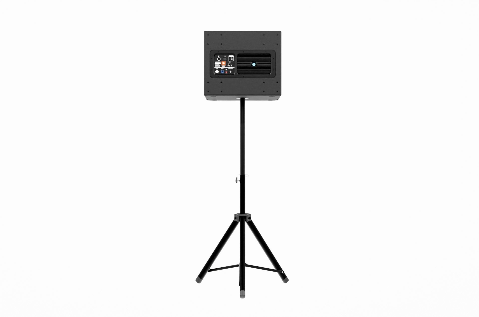 Speaker Professional 2 Black and White 3D model_26