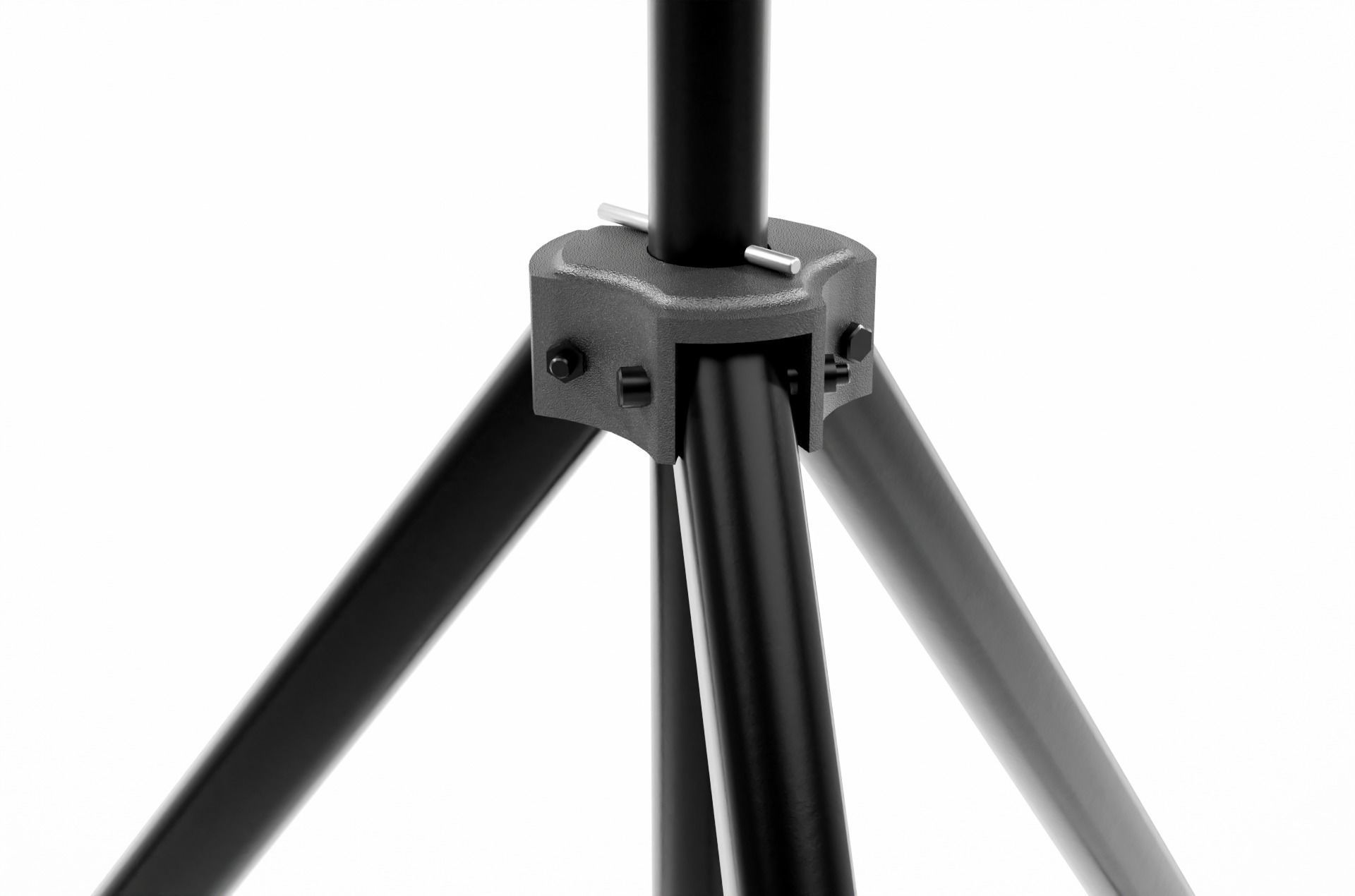 Speaker Professional 2 Black and White 3D model_28