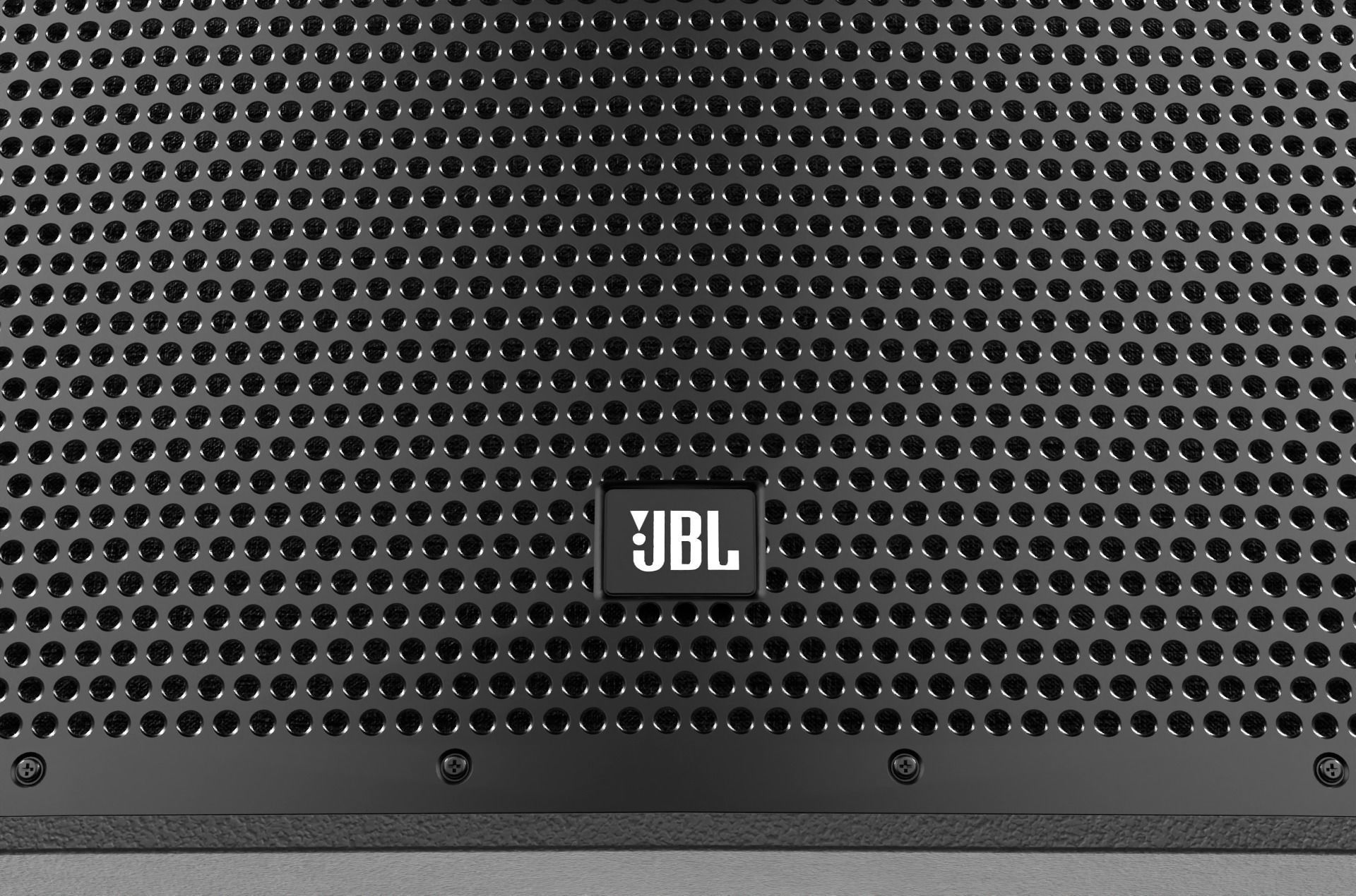 Speaker Professional 2 Black and White 3D model_7
