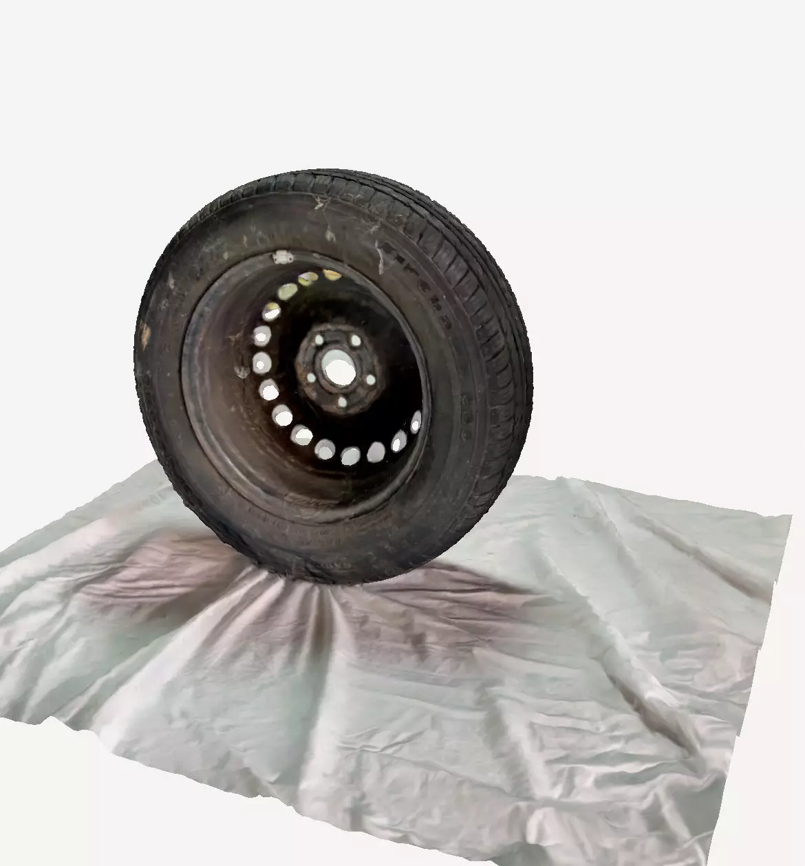 Car Wheel 3D print model_0