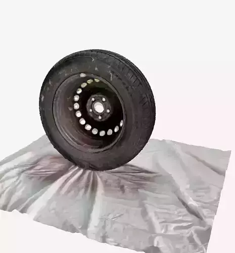 Car Wheel 3D print model