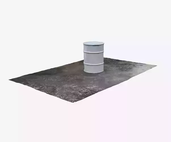 White Jerrycan 3D print model
