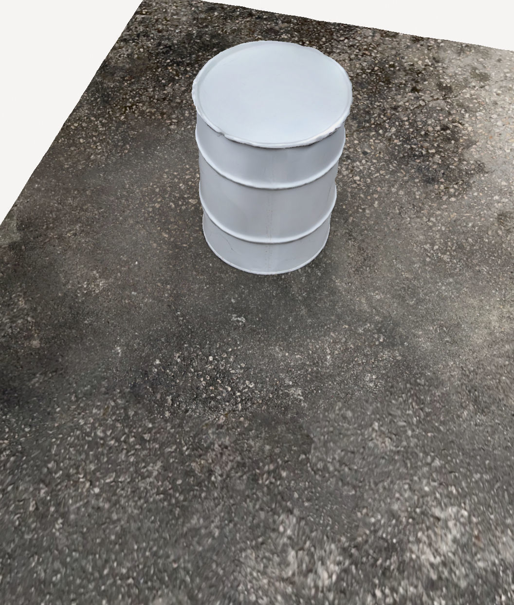 White Jerrycan 3D print model_3