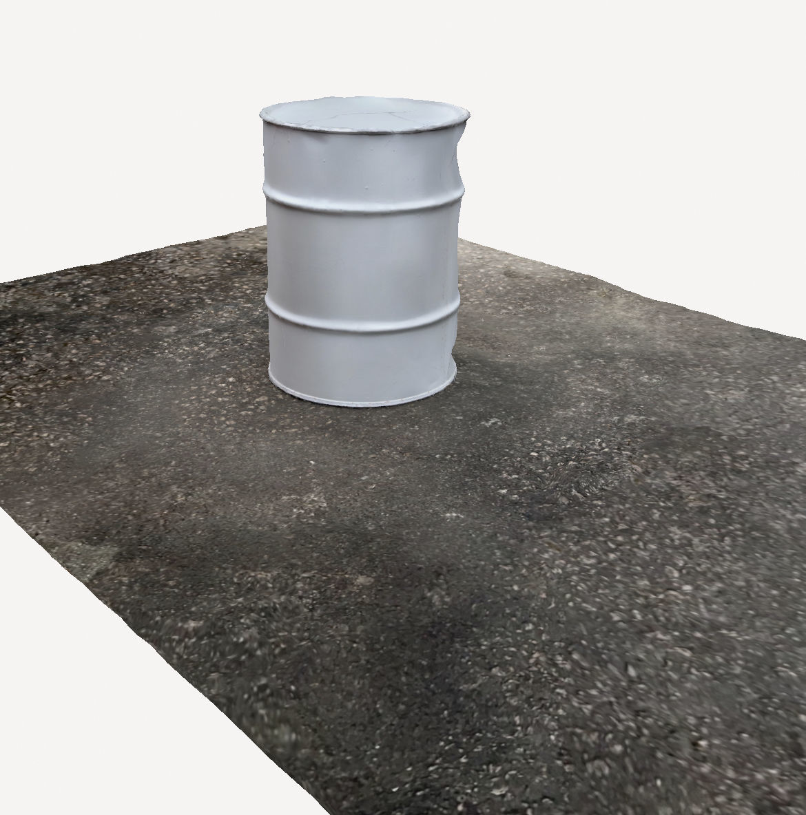 White Jerrycan 3D print model_2