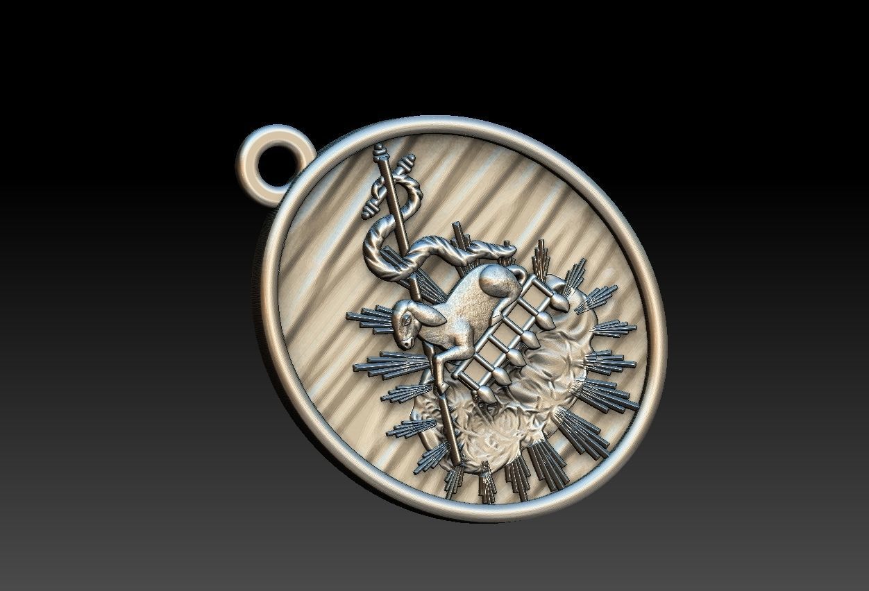 Agnus Dei Lamb Of God - Cordeiro de Deus 3D print model_15