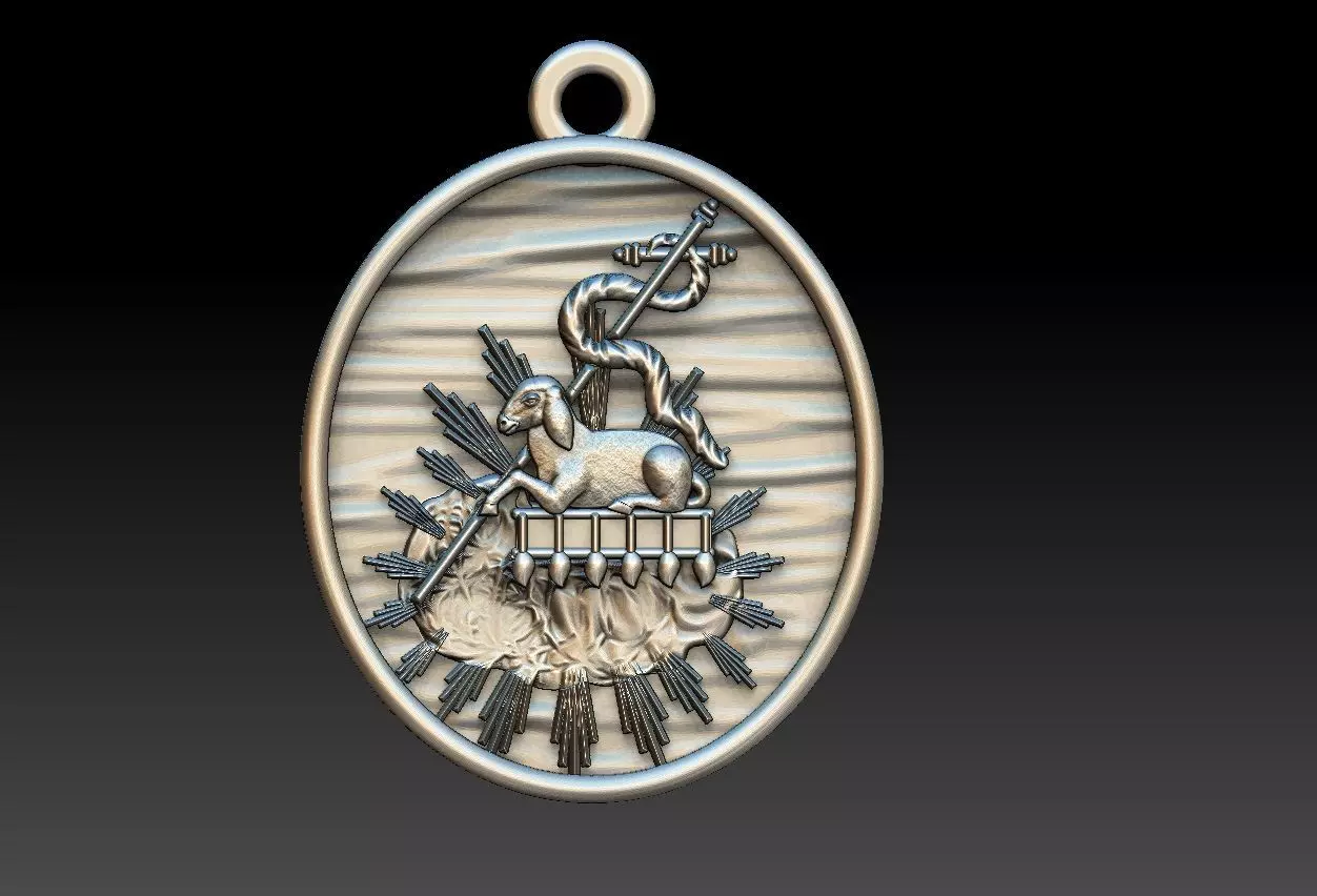 Agnus Dei Lamb Of God - Cordeiro de Deus 3D print model_0