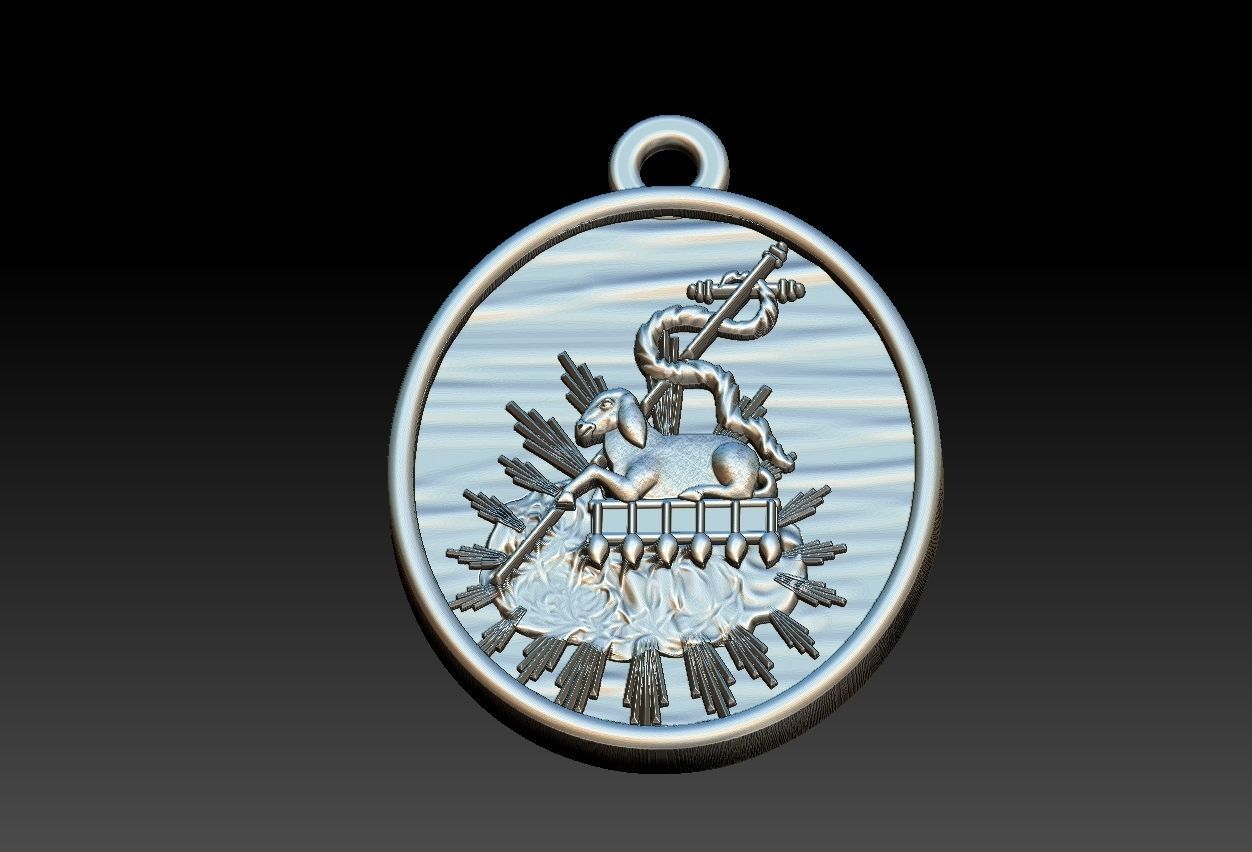 Agnus Dei Lamb Of God - Cordeiro de Deus 3D print model_19