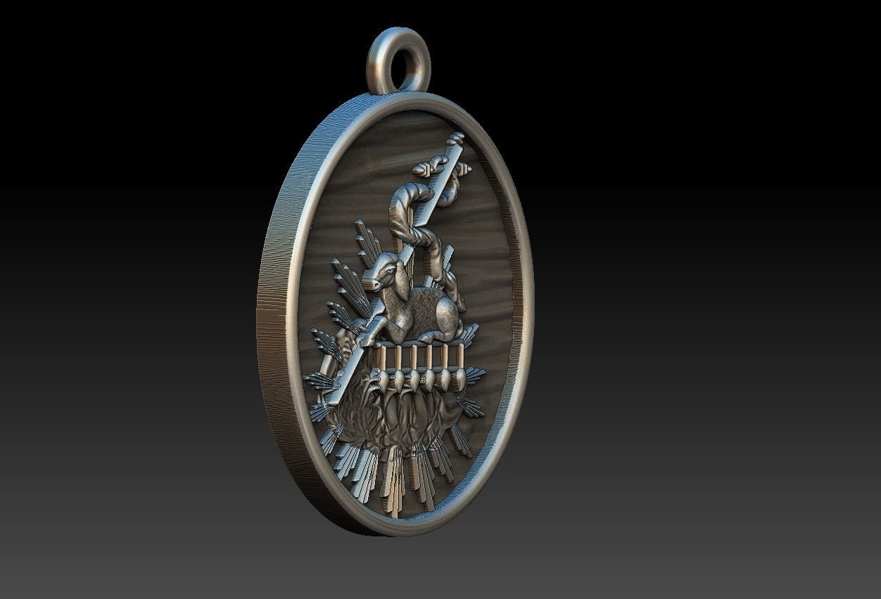 Agnus Dei Lamb Of God - Cordeiro de Deus 3D print model_2