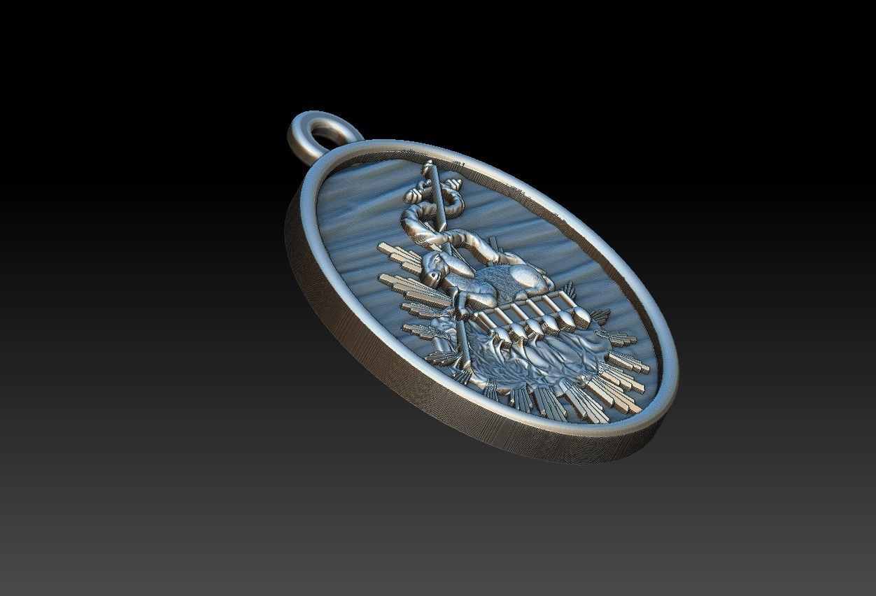 Agnus Dei Lamb Of God - Cordeiro de Deus 3D print model_12