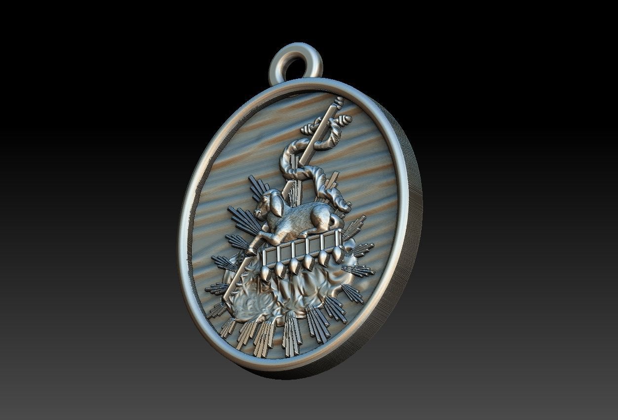 Agnus Dei Lamb Of God - Cordeiro de Deus 3D print model_8