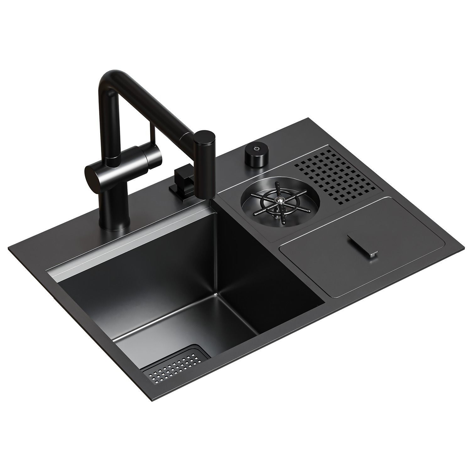 Asras sink set2 3D model_5