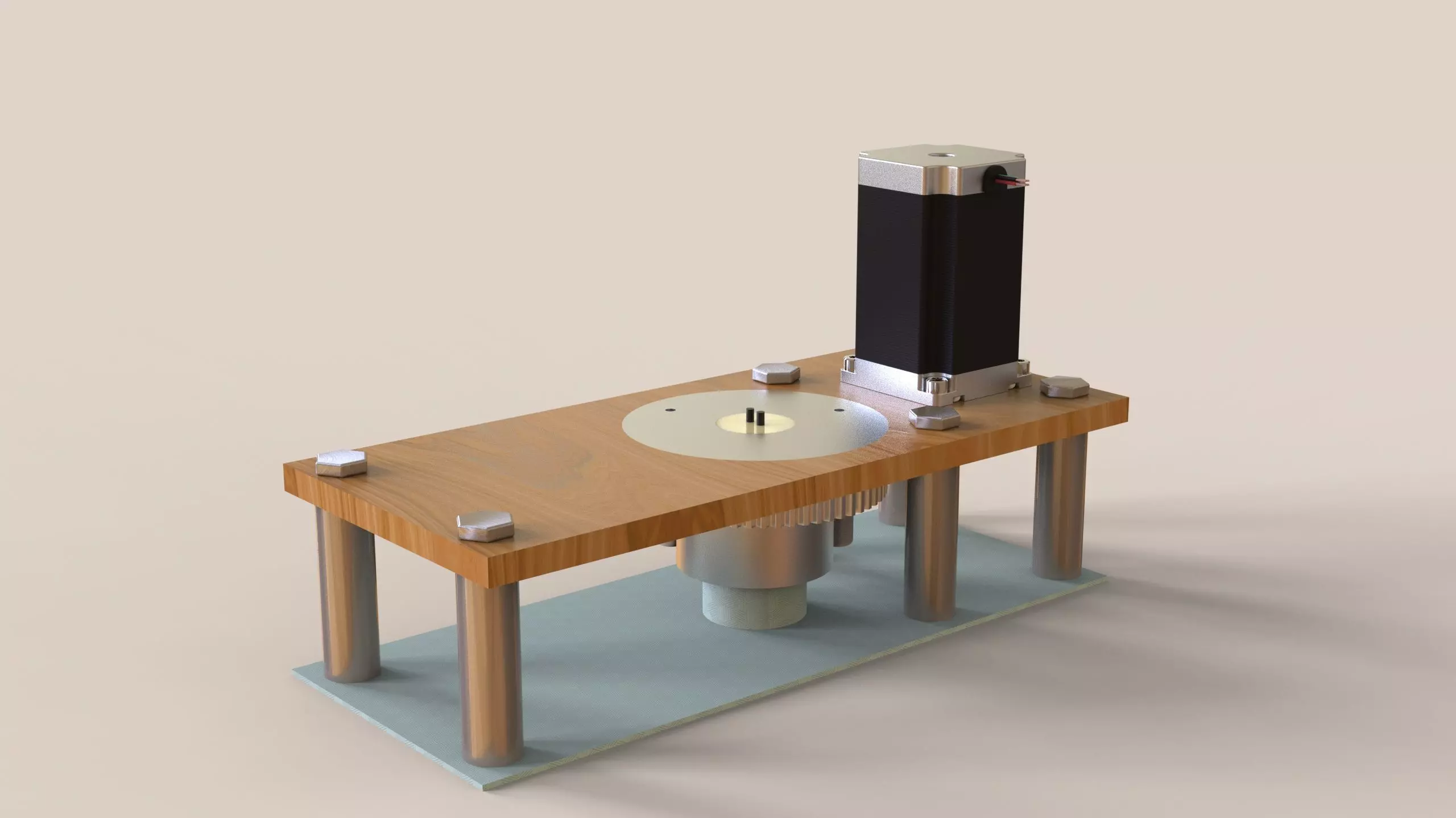 Desktop CNC wire bender concept Free 3D print model