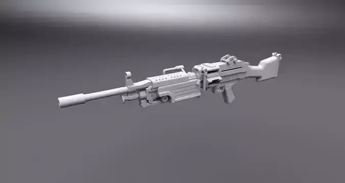 Fn Minimi Scale model