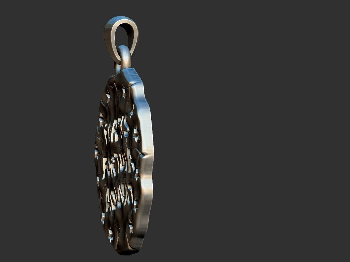 Fortis Fortuna Aduivat - Medal 3D print model_10