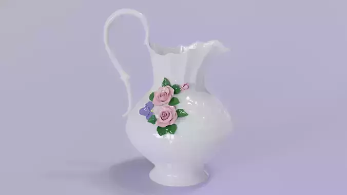 Kitchen saucer or jug retro