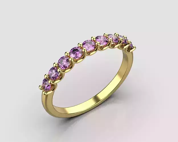  Ring  amethyst   12311