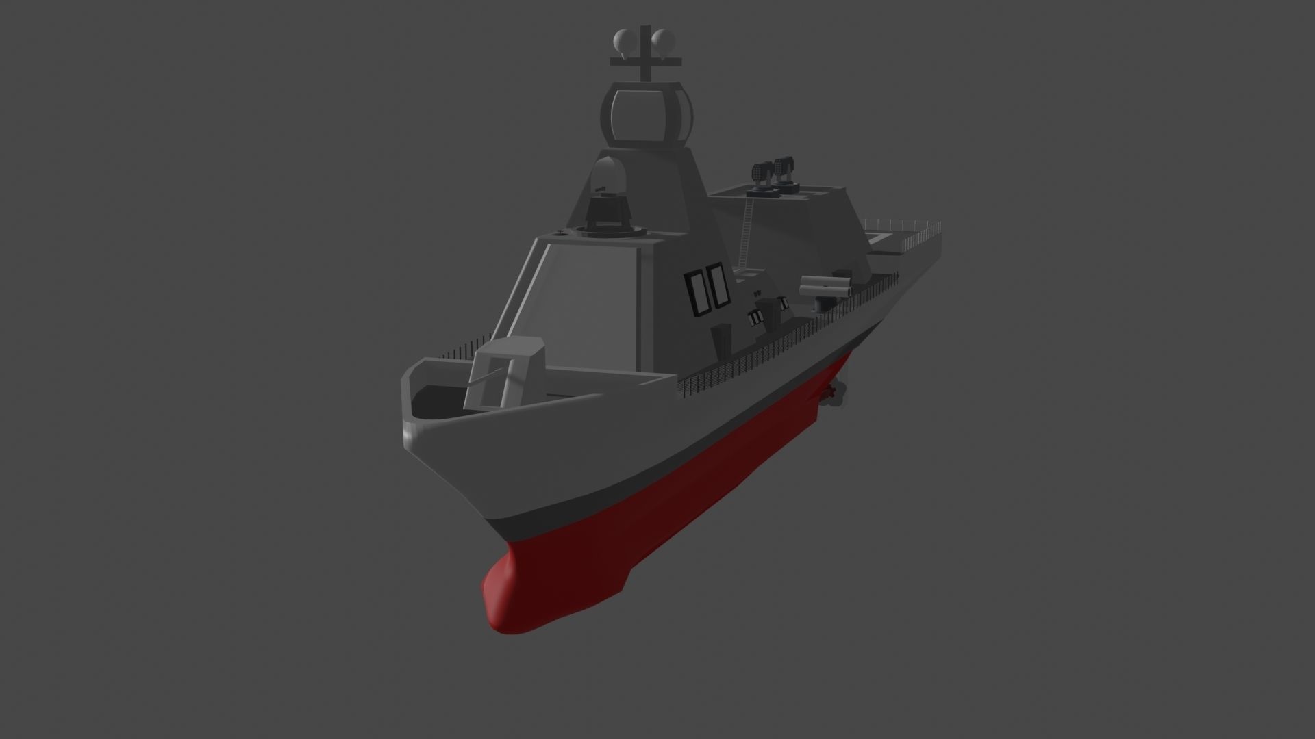 Aslanbekov Class Corvette Design Concept 3D model_6