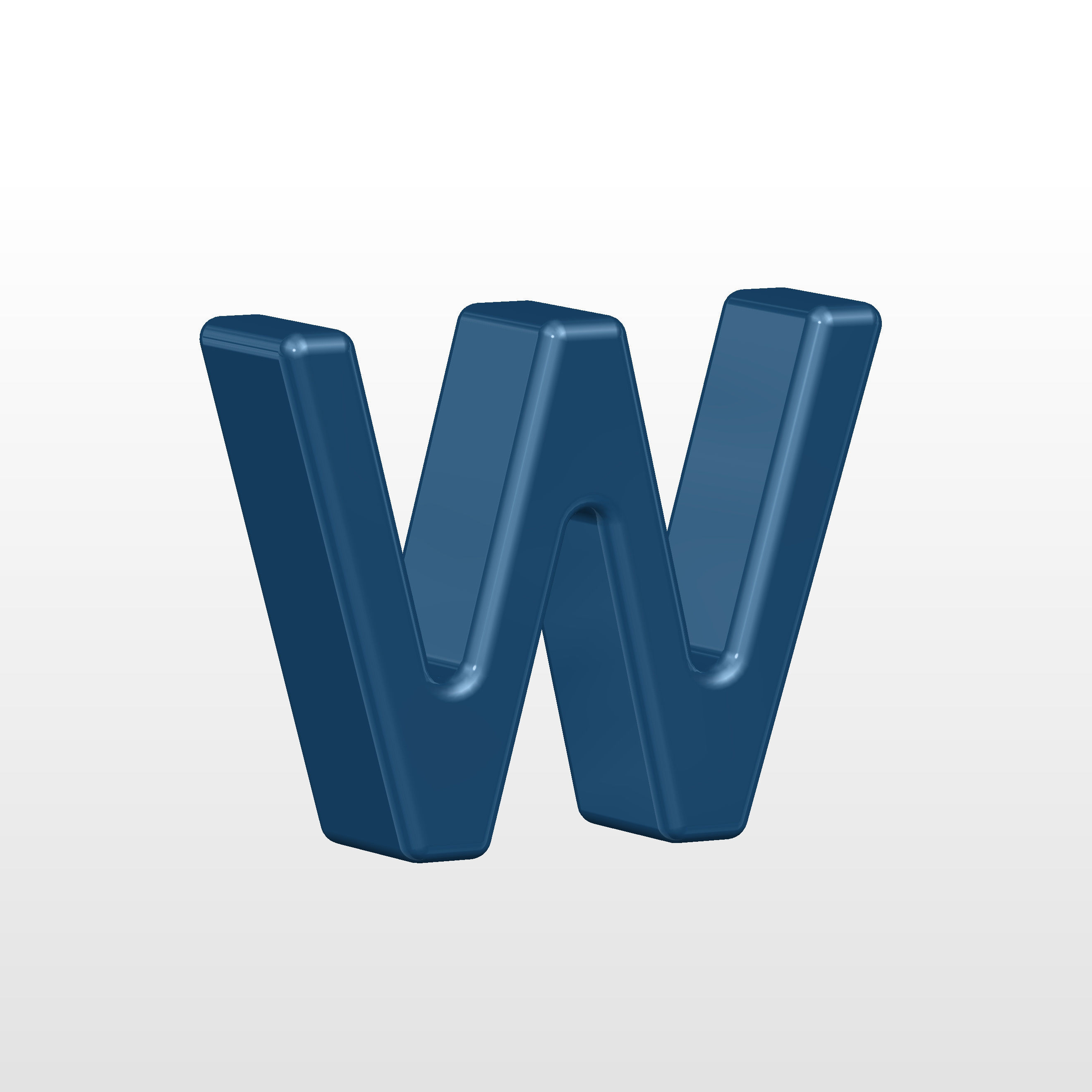 3D printable alphabet models 3D print model_52