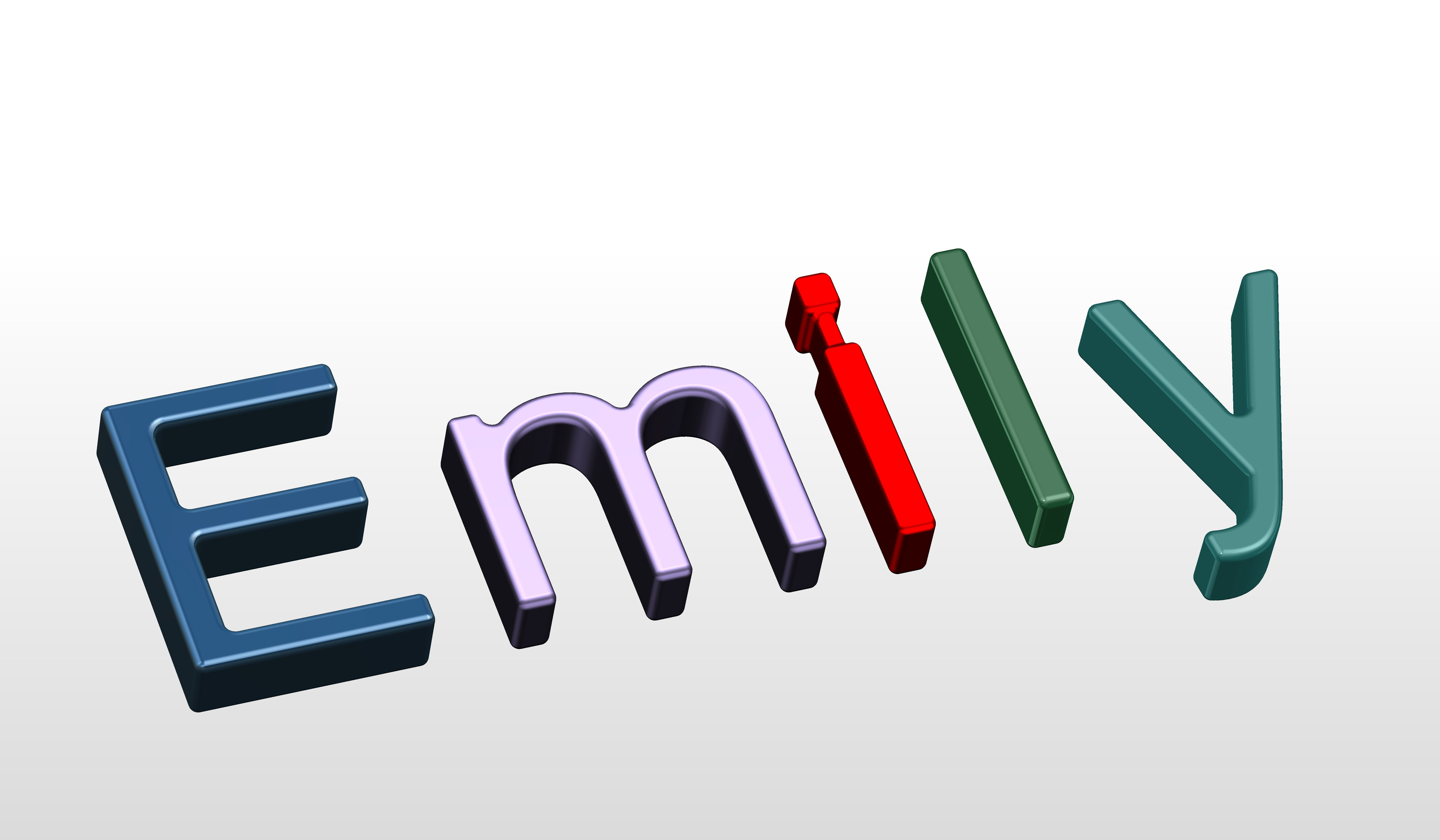 3D printable alphabet models 3D print model_29