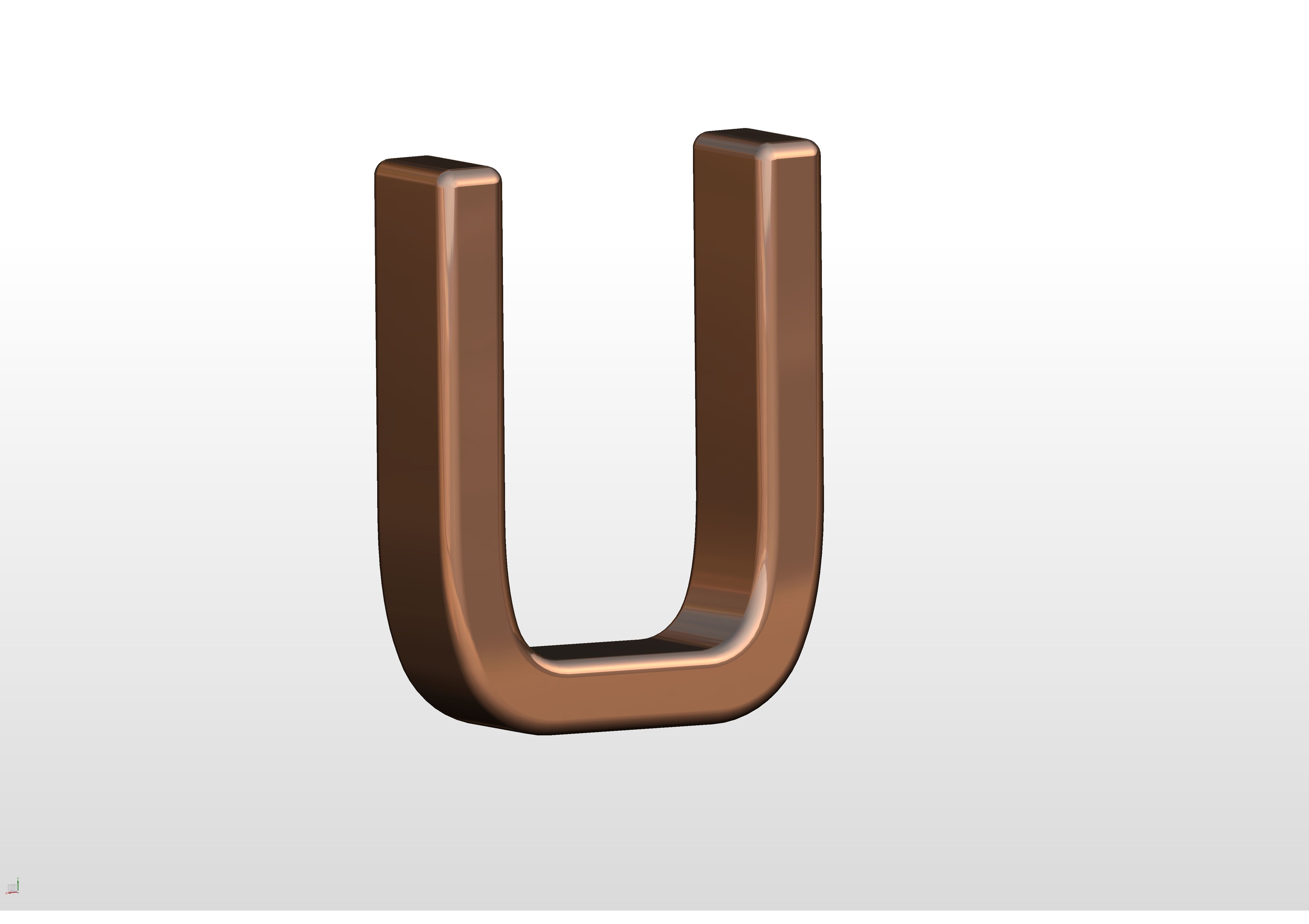 3D printable alphabet models 3D print model_47