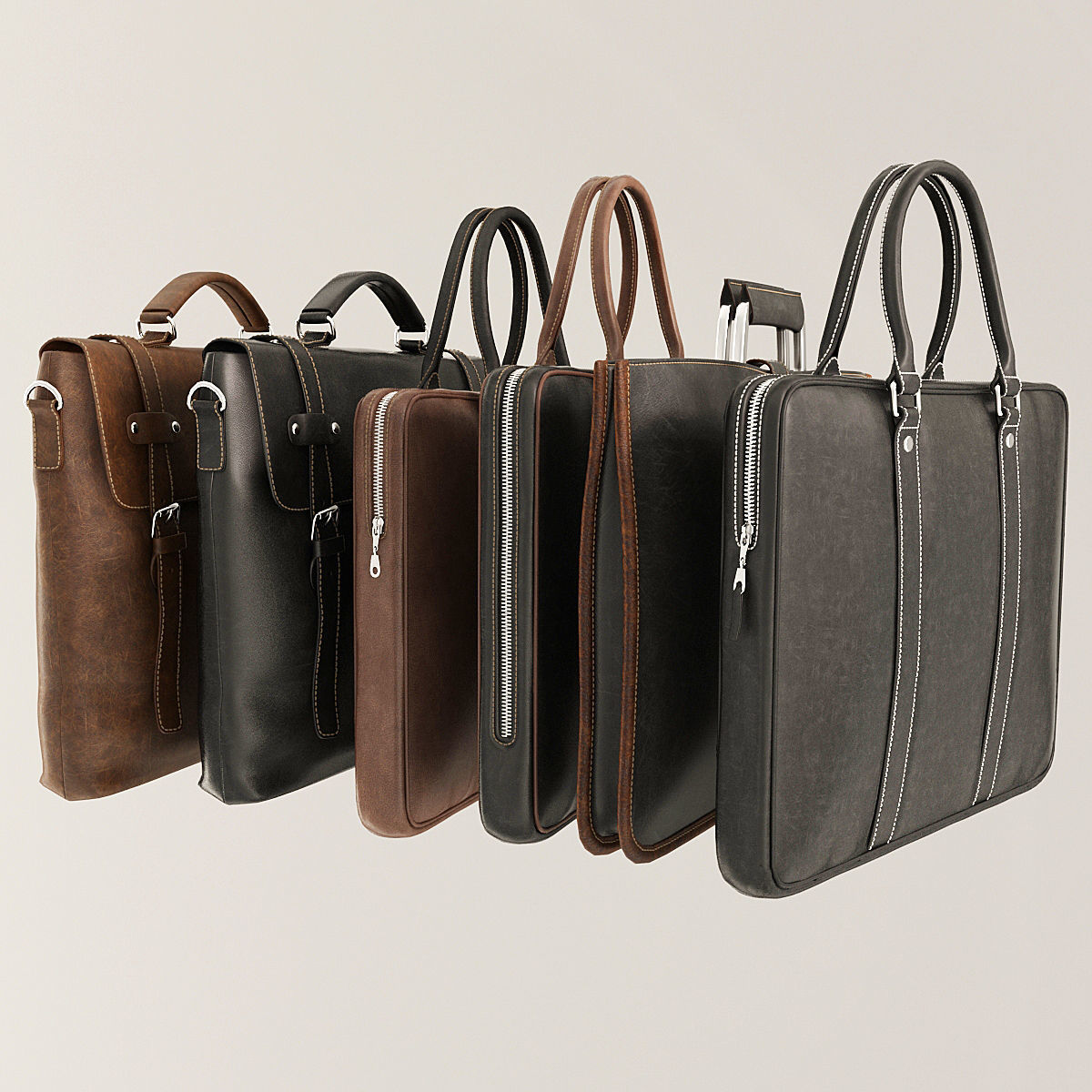 Collection of Bags 3D model_18