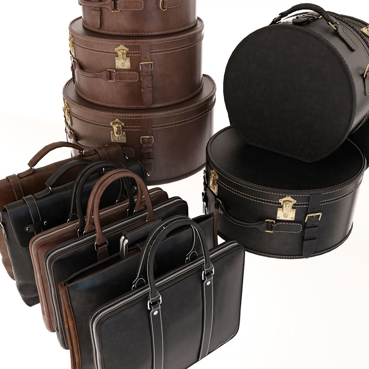 Collection of Bags 3D model_4