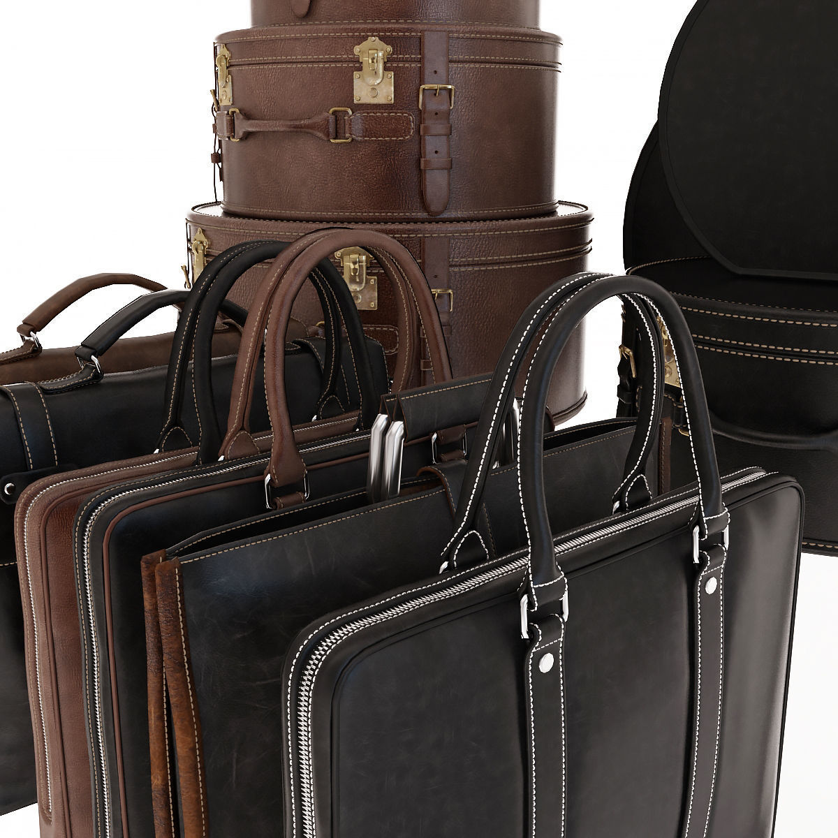 Collection of Bags 3D model_3