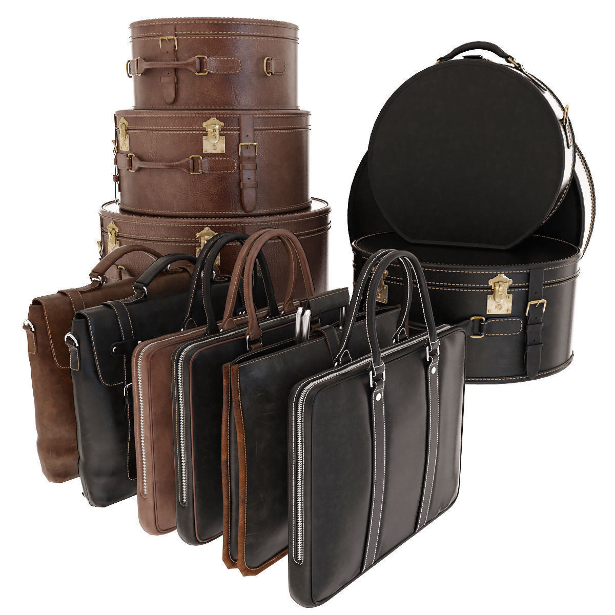 Collection of Bags 3D model_5