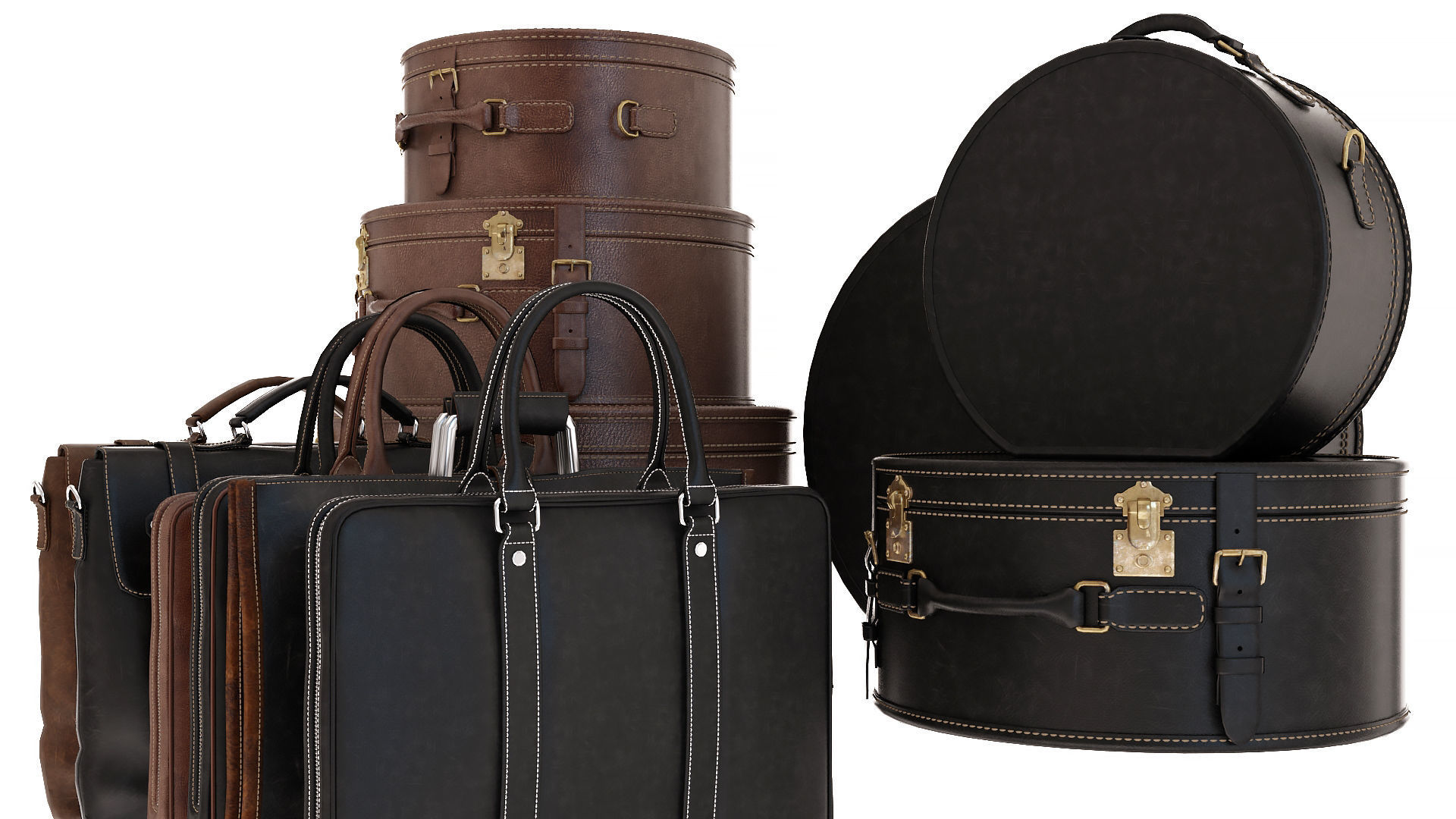 Collection of Bags 3D model_7