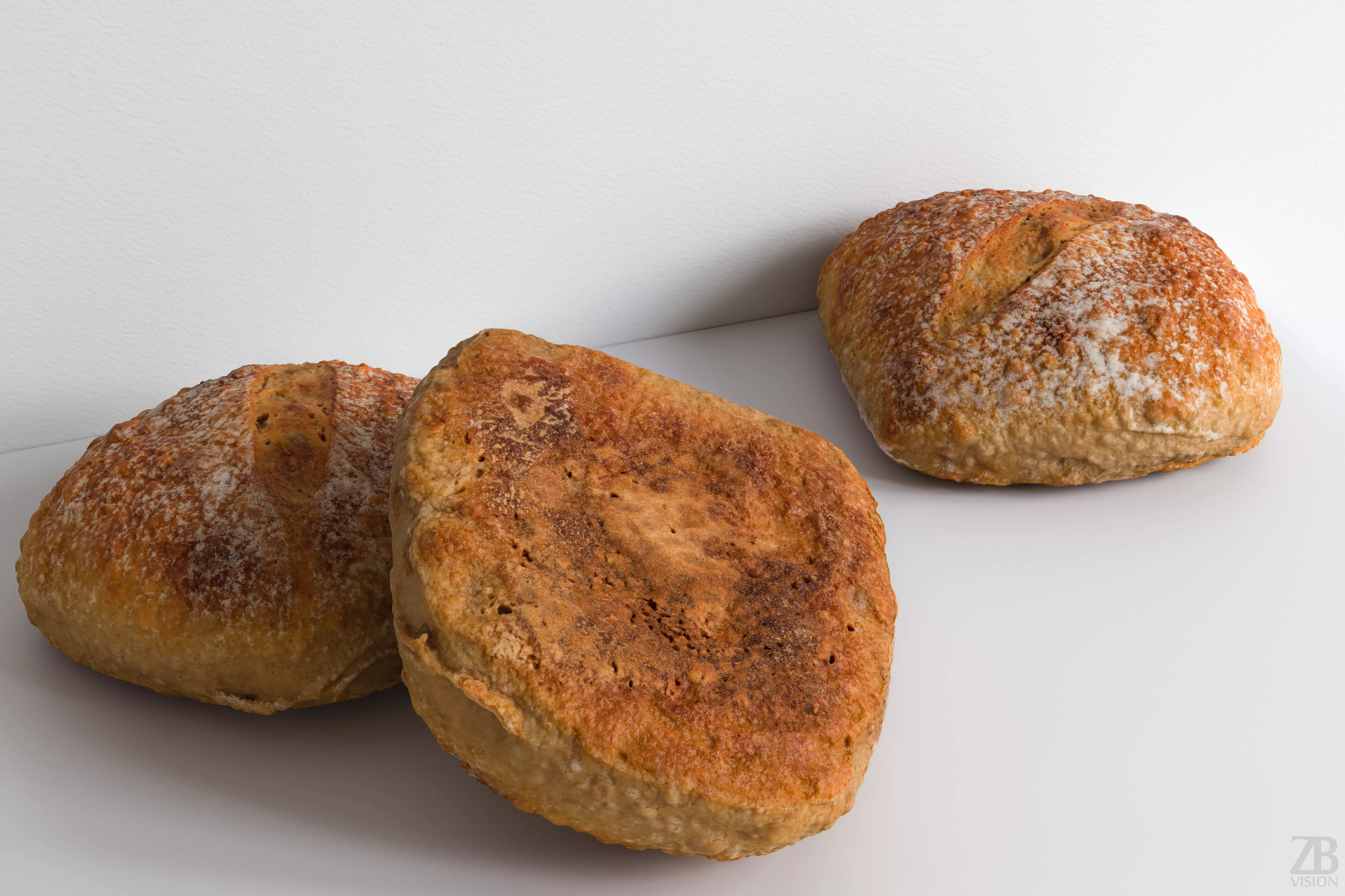Bread 3D model