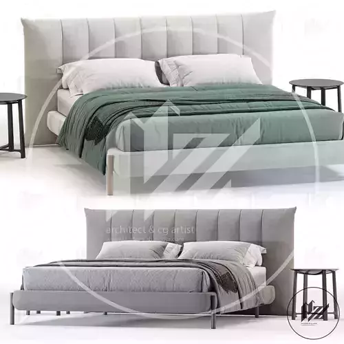 Novamobili GROOVE SILVIA PREVEDELLO Bed 