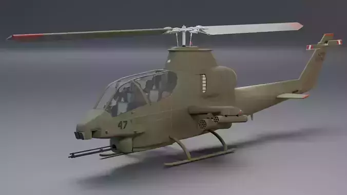 AH-1s MOD Cobra - Attack Helicopter