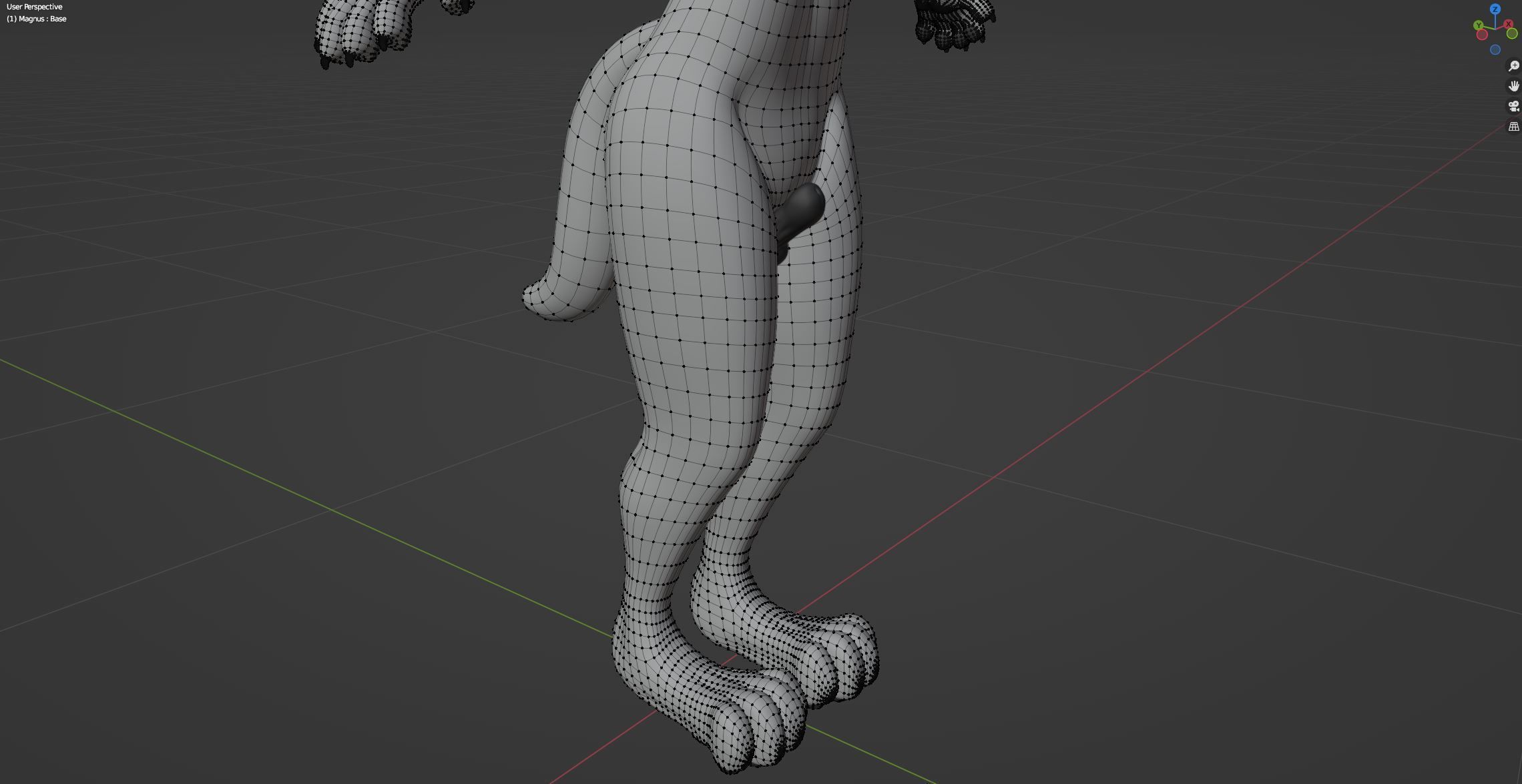 Magnus Anthro Wolf 3D model_77