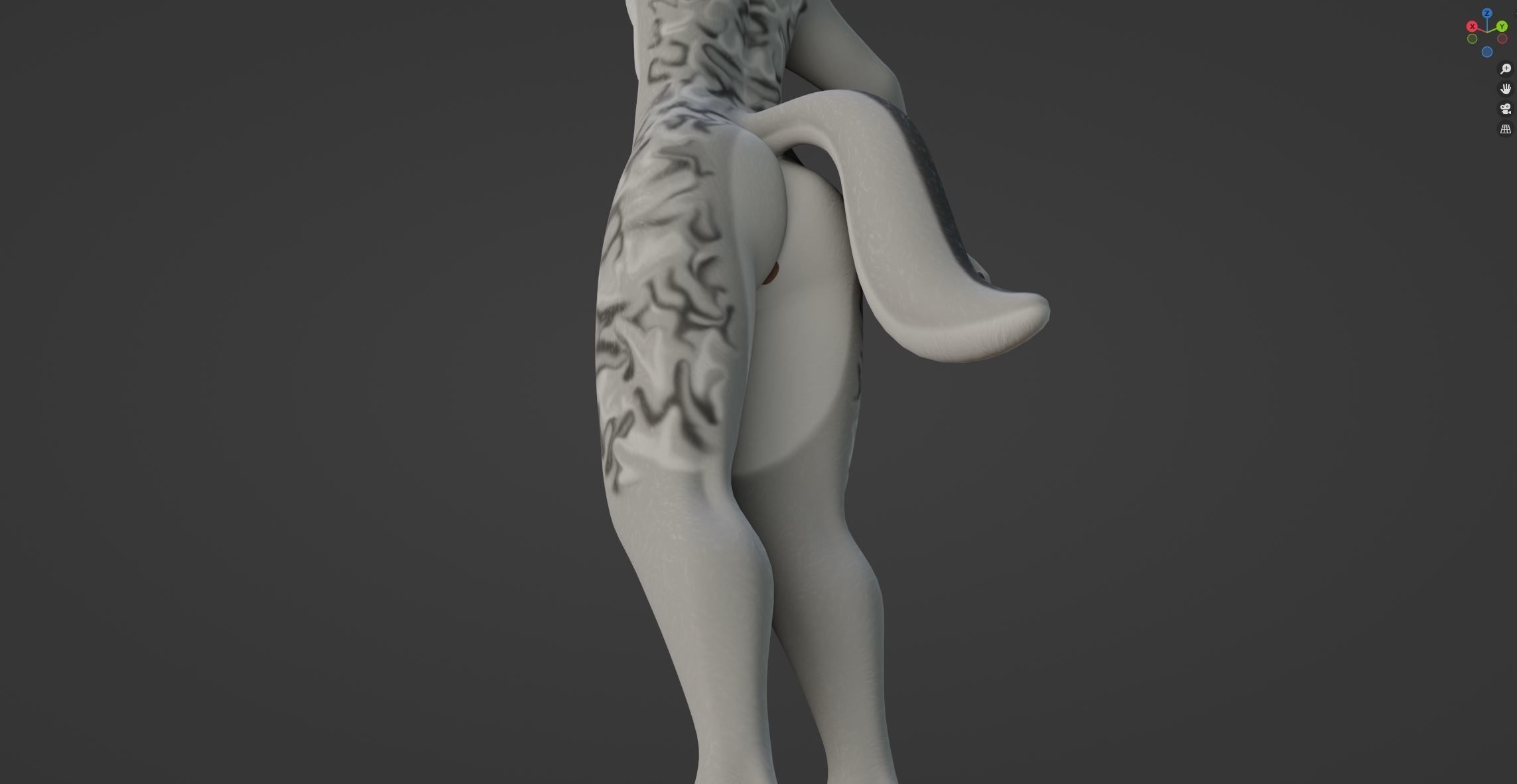 Magnus Anthro Wolf 3D model_62