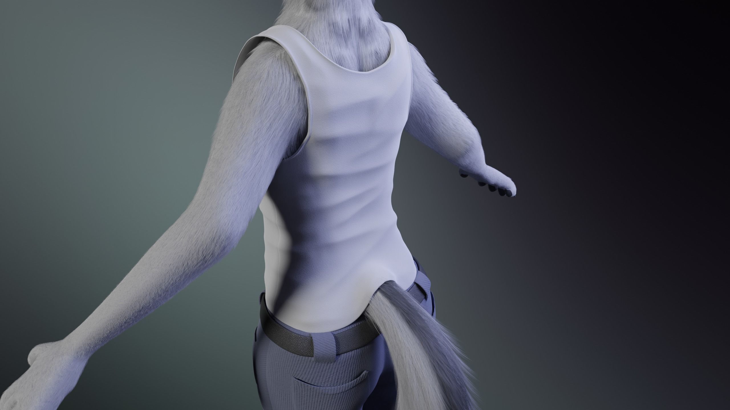Magnus Anthro Wolf 3D model_34