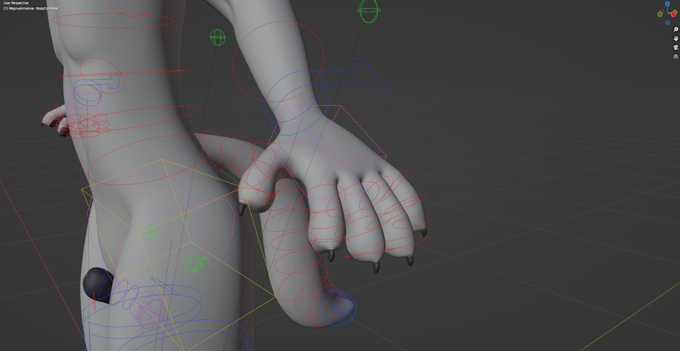 Magnus Anthro Wolf 3D model_53