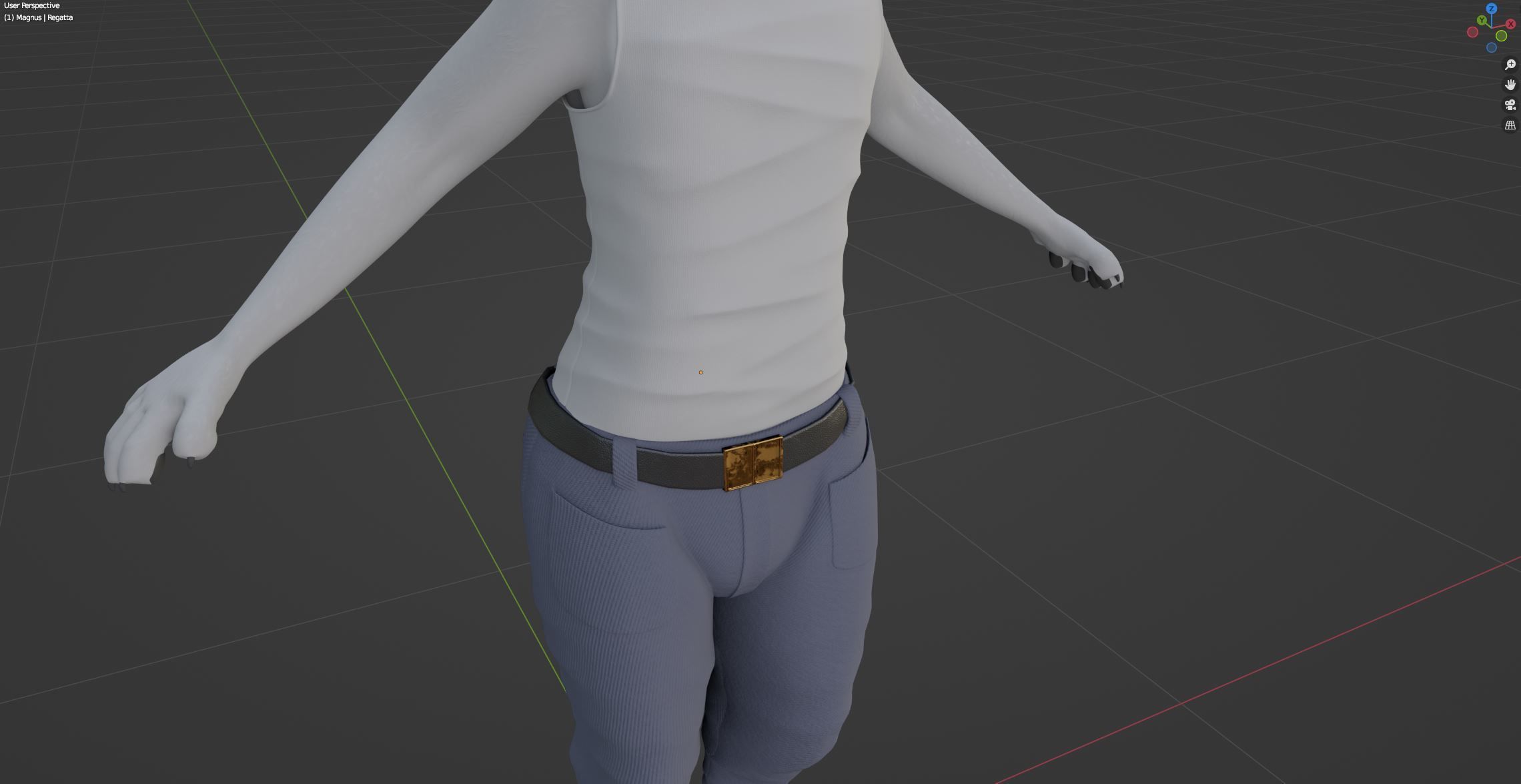 Magnus Anthro Wolf 3D model_92