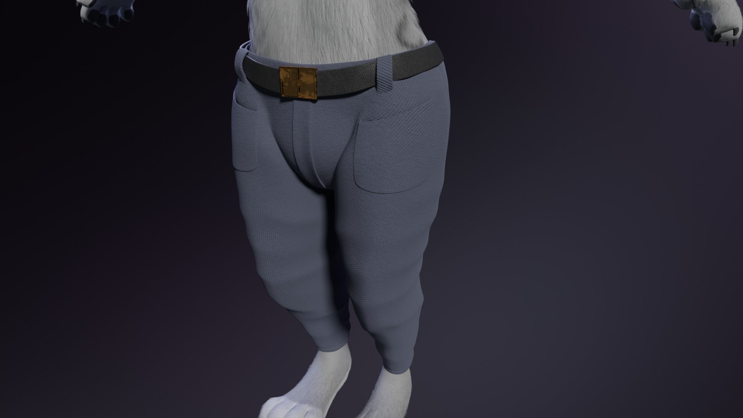 Magnus Anthro Wolf 3D model_31