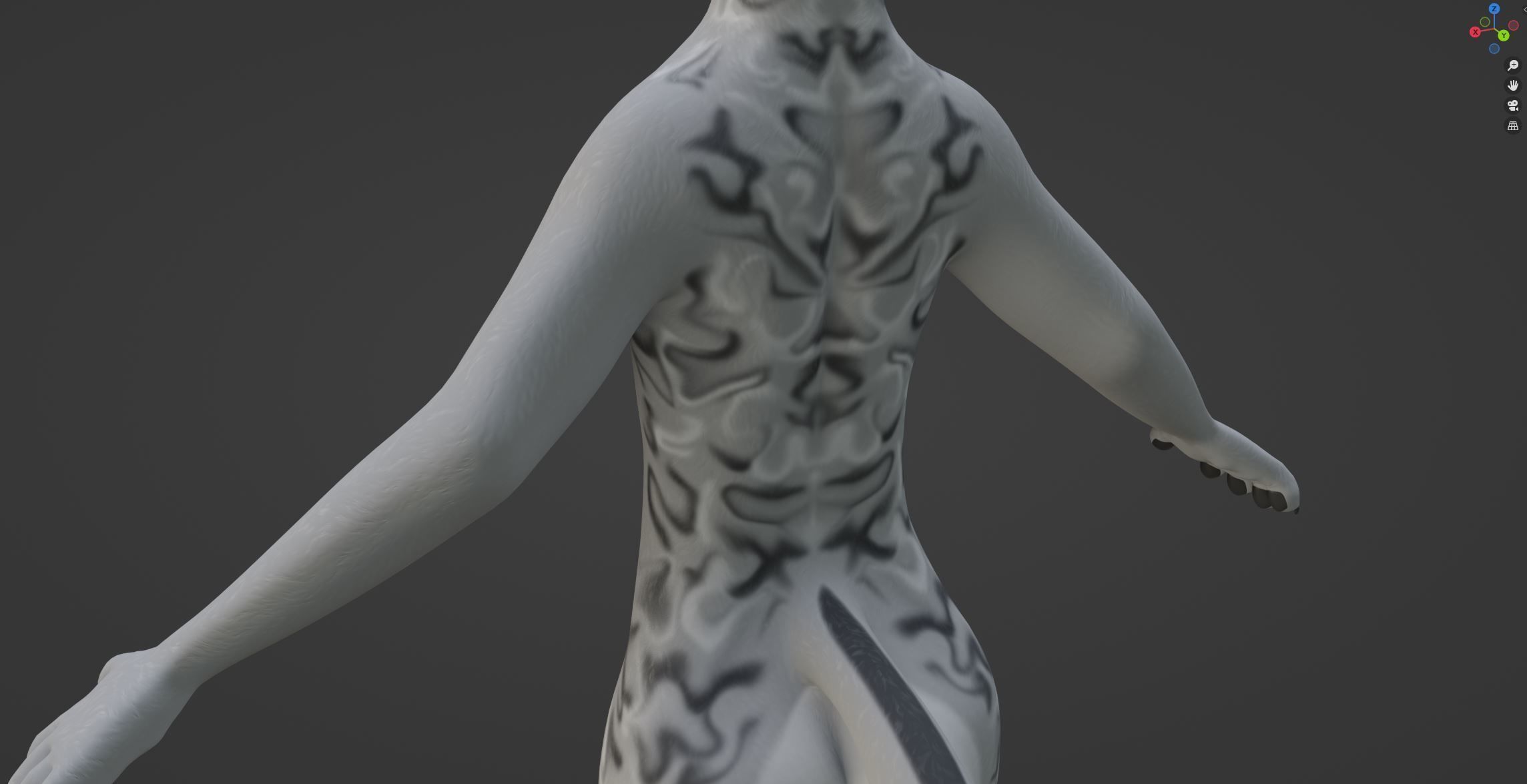 Magnus Anthro Wolf 3D model_60