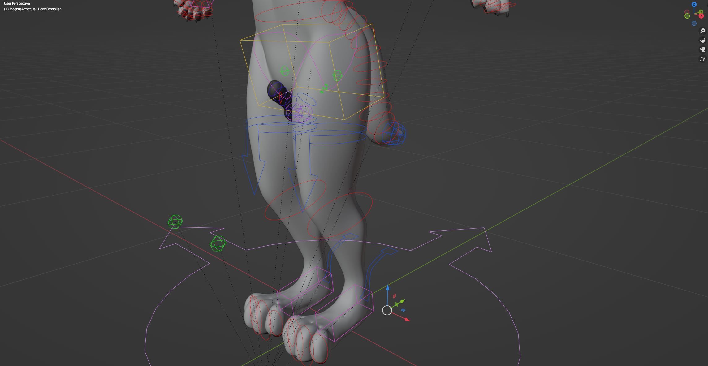 Magnus Anthro Wolf 3D model_49