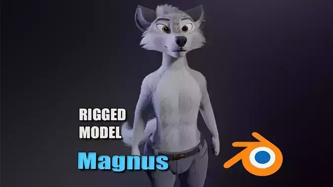 Magnus Anthro Wolf