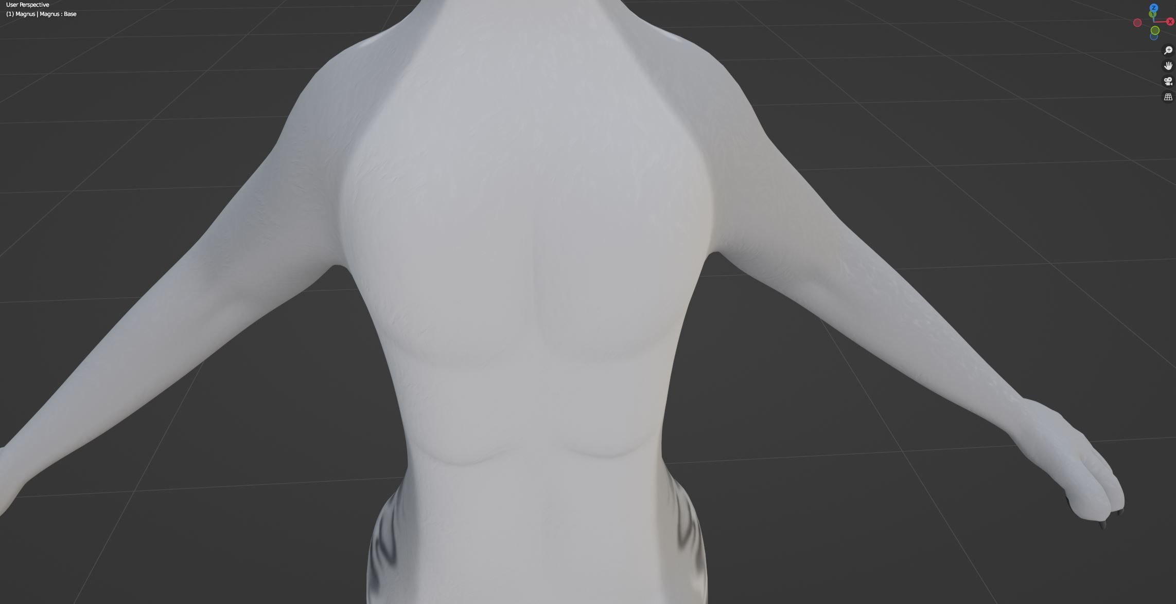 Magnus Anthro Wolf 3D model_71